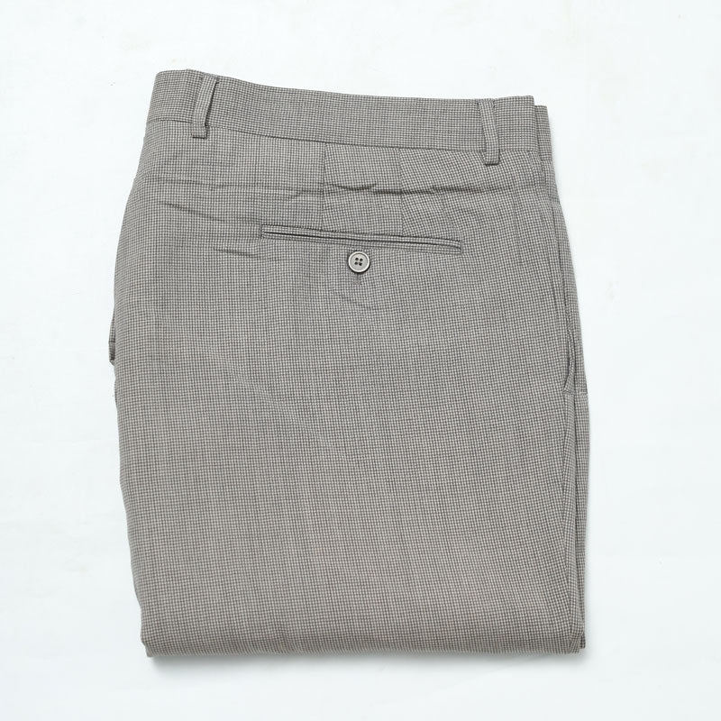 Men’s Light Line Gray Pants – Slim Fit Striped Formal pant