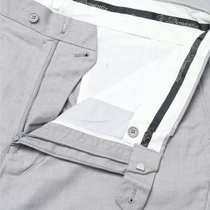 Men’s Light Gray Formal Pants – Slim Fit Stretchable Business pant