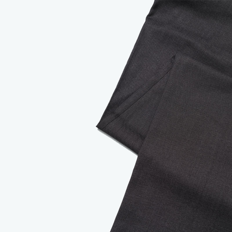 Men’s Jet Black Formal Pants – Slim Fit Stretchable Dress Trousers